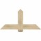 Ekena Millwork Eugene Rough Sawn Timber Gable Bracket, Douglas Fir, 48"W x 24"H x 4"D x 6"F, 12/12 Pitch GBW048X24X0406EUG00RDF - alternate 1
